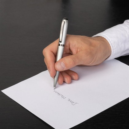 Długopis Contour Brushed Chrome