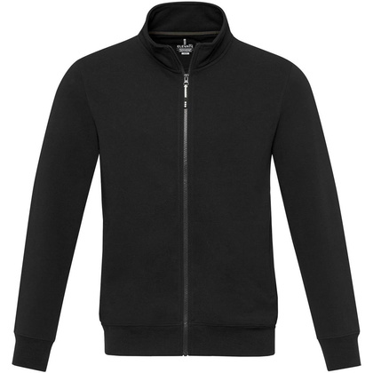 Galena bluza unisex z recyklingu z zamkiem błyskawicznym na całej długości