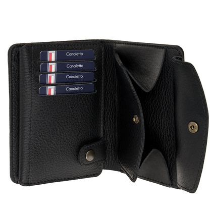 Skórzany Portfel Męski Canaletto 11 kart PM1550s246