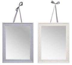 Lustro wiszące na wstążce małe mix 2 kol