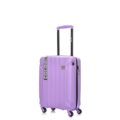Walizka Kabinowa SwissBags Tourist 55cm Fioletowa