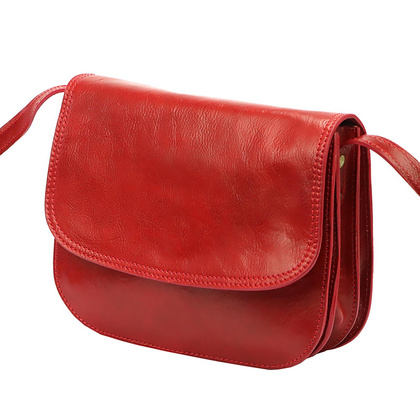 Torebka-listonoszka, skóra naturalna 