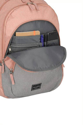 Plecak na laptop do 15,6" TRAVELITE Basics Melange 96308-17 Różowy