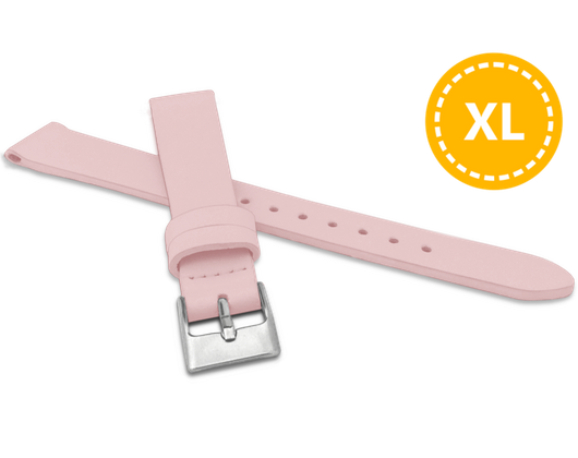 MINET XL Różowy pasek z luksusowej skóry Top Grain - 16 - XL