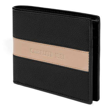 Portfel karty Delano Taupe & Black