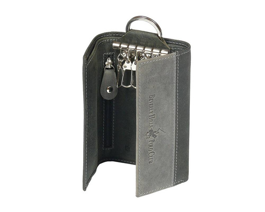 BH-266 OKLAHOMA Etui na klucze Czarno Szare