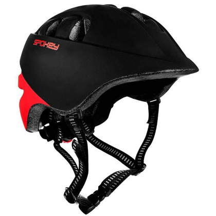 Kask rowerowy Spokey Cherub 48-52 cm czarny 927783