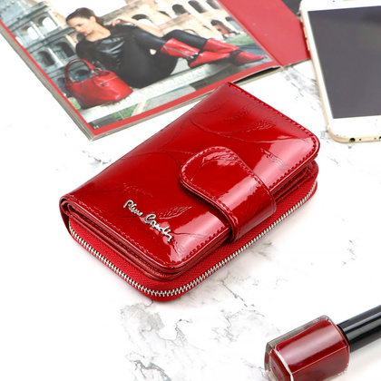 Pierre Cardin Skórzany portfel damski 