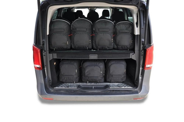 MERCEDES-BENZ KLASA V EXTRA LONG 2014+ TORBY DO BAGAŻNIKA 7 SZT KJUST