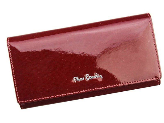 Portfel damski skórzany Pierre Cardin 05 LINE 114 Czerwony