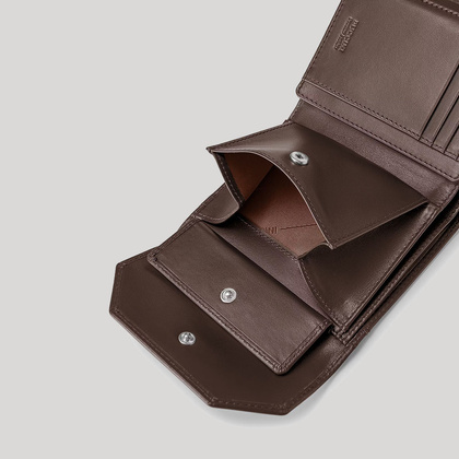 Portfel damski skórzany PUCCINI VULCANO VC90150 2 Brązowy