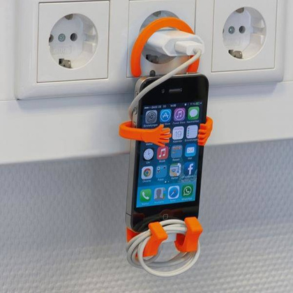 Uchwyt na telefon LODSCH Pomarańczowy