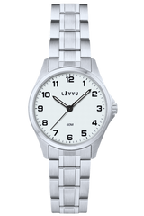 LAVVU Stalowy zegarek damski ​GLIMT White