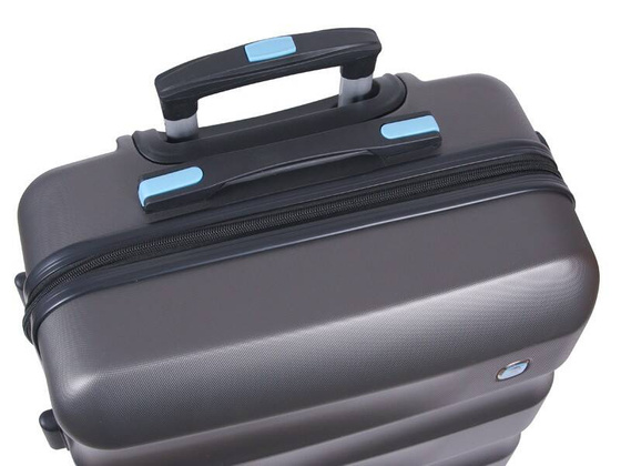 Duża walizka DIELLE 150 Szara