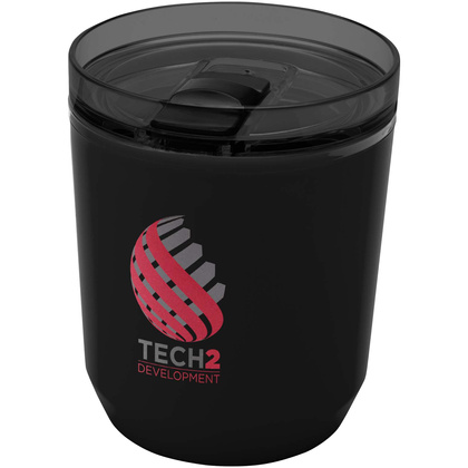 Hudson kubek z podwójnymi ściankami o pojemności 180 ml wykonany z tworzyw sztucznych pochodzących z recyklingu