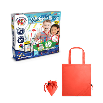 DIY Pen Factory Kit II. Gra edukacyjna dostarczany ze składaną torbą prezentową