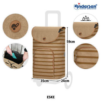 Wózek na zakupy ANDERSEN Royal 164 Eske