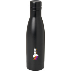 Vasa butelka ze stali nierdzwenej z recyklingu z miedzianą izolacją próżniową o pojemności 500 ml posiadająca certyfikat RCS