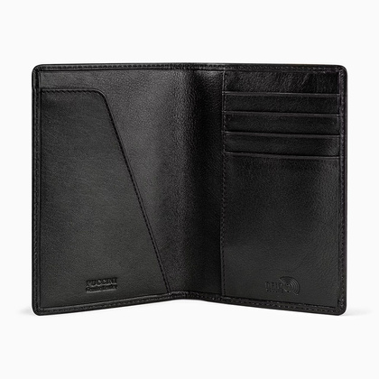 Etui na dokumenty skórzane PUCCINI ZN9214 1 Czarne