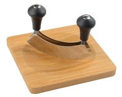 Zestaw do siekania ziół BUNCH, brązowy, srebrny