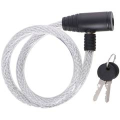 Zapięcie Rowerowe Dunlop spiralne na Klucz 1,2x65cm transparentne