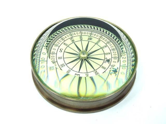 Mosiężny kompas soczewkowy NC2511