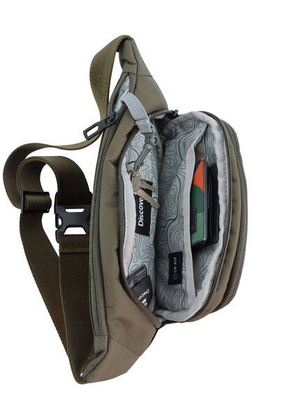 Torba biodrowa - nerka Discovery DOWNTOWN 920 khaki