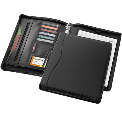 Portfolio aktówka KEMER Ebony A4, Czarny