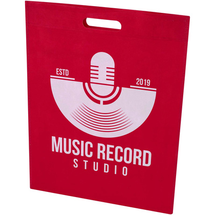 EcoSeal torba na zakupy o pojemności 5 l z włókniny z recyklingu z certyfikatem GRS