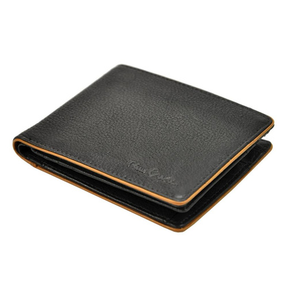 Portfel męski skórzany PIERRE CARDIN YS17 8806 czarny + czerwony