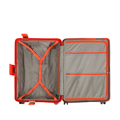 Średnia walizka PUCCINI OSAKA PP022B 9 Pomarańczowa