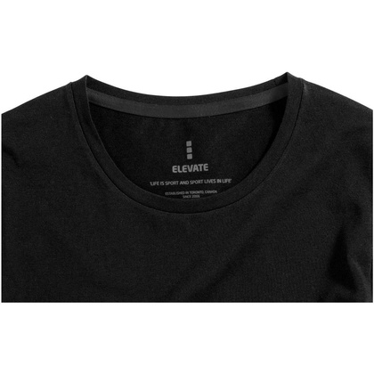 Damski T-shirt organiczny Ponoka z długim rękawem