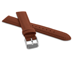LAVVU Brązowy wyściełany pasek BISON z luksusowej skóry Top Grain - 22