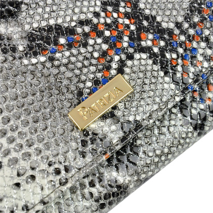 Portfel damski skórzany PELLUCCI SN-100 RFID popiel + róż