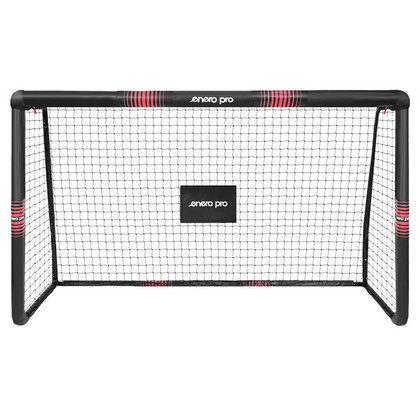 BRAMKA DO PIŁKI NOŻNEJ Z SIATKĄ 300x200x120CM ENERO PRO