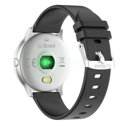 SMARTWATCH G. Rossi SW010-13 silver/black (zg312m)