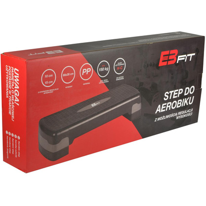 STEP DO AEROBICU 68X28CM 2 STOPNIOWA REGULACJA ENERO FIT