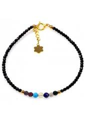 Bransoletka 7 czakr 925