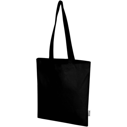 Madras Blend torba na zakupy z bawełny z recyklingu z certyfikatem GRS o gramaturze 140 g/m² i pojemności 7l
