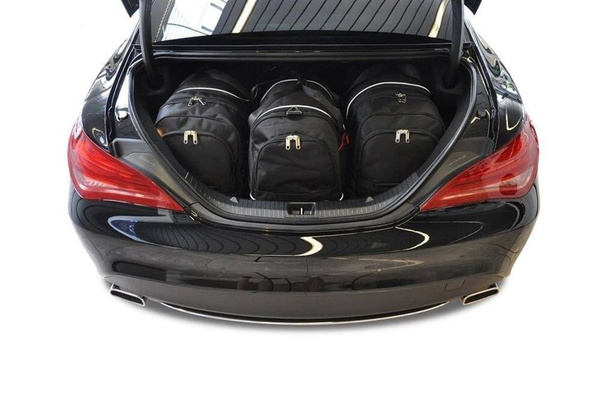 MERCEDES-BENZ CLA COUPE 2013-2018 TORBY DO BAGAŻNIKA 4 SZT KJUST