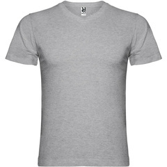 Samoyedo koszulka męska z krótkim rękawem i dekoltem w serek