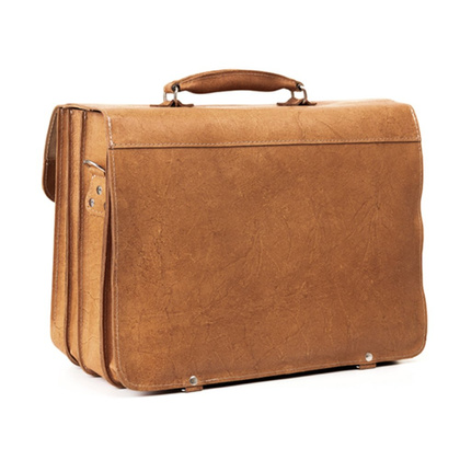 BIG torba biznesowa skórzana KEMER VOOC TC12 Camel Edycja Limitowana