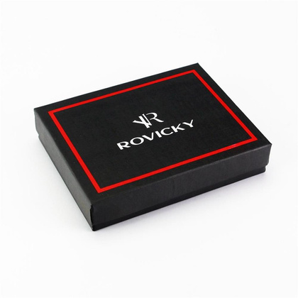 Portfel męski skórzany PELLUCCI N575L-RVTP RFID Czarny / Czerwony