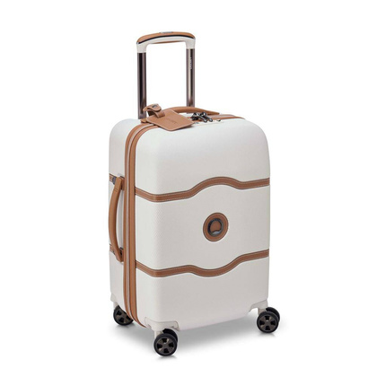 Delsey Chatelet Air 2.0 Mała twarda koralowa walizka kabinowa na kółkach 55 cm