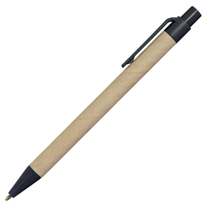 Notes eco z długopisem, Czarny / Beżowy, 5 szt