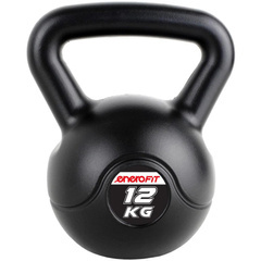 HANTLA KOMPOZYTOWA KETTLEBELL 12 KG ODWAŻNIK ENERO FIT