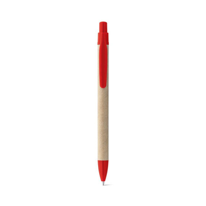 REMI. Długopis z papieru kraft z klipsem