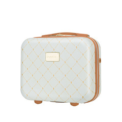 Kufer twardy PUCCINI SAINT TROPEZ ABSQM023 6A Beżowy