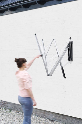 Suszarka ścienna Wallfix 24m szara 375842