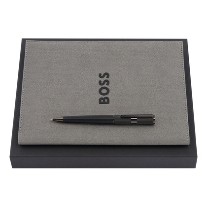 Zestaw upominkowy Hugo Boss teczka i długopis HDM409H + HSV4724A